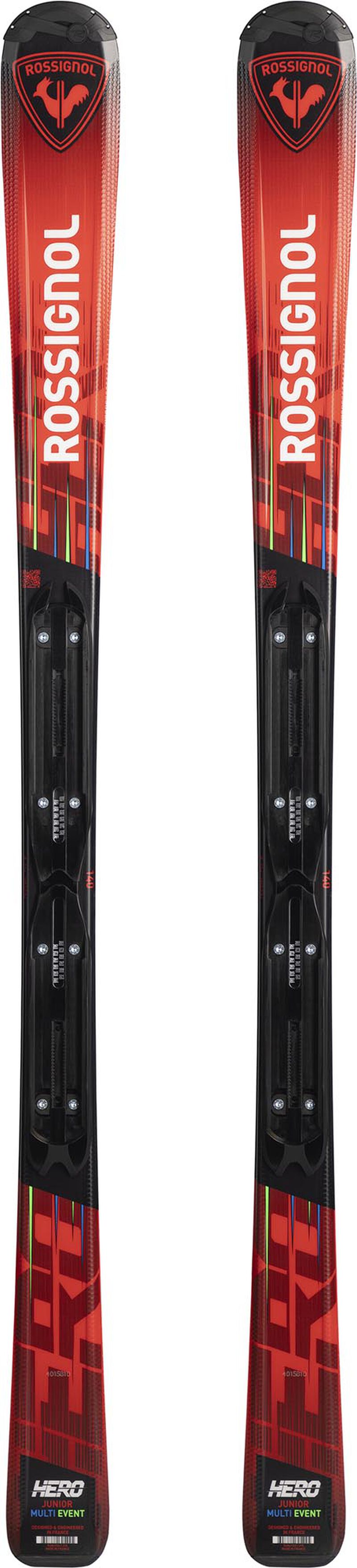 Rossignol Kid's On Piste Skis Hero Jr 130-150 (Xpress Jr) red