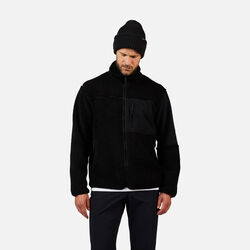 Rossignol Men's AllTrack Fleece Sherpa Jacket black